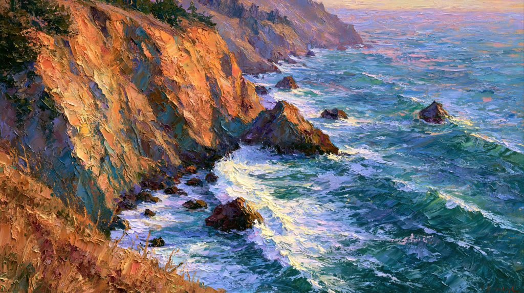 Cliffside at Dusk