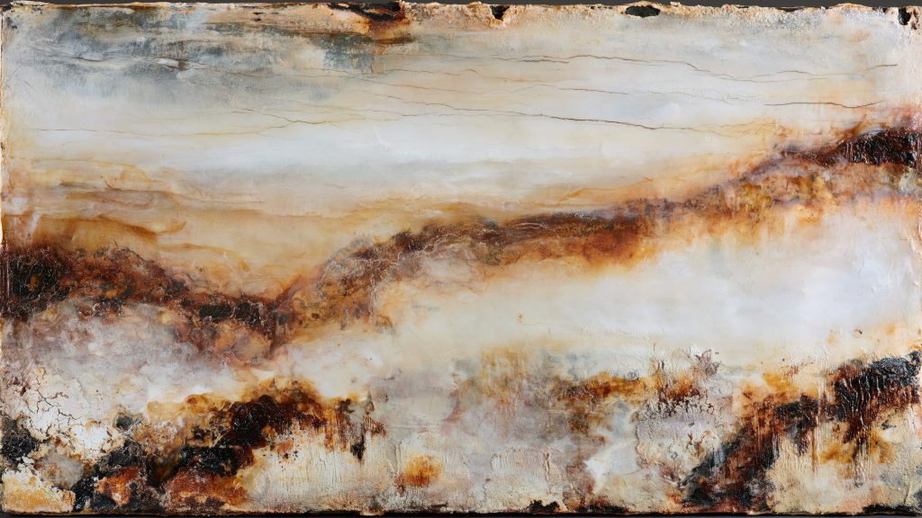 Marble Wax Painting