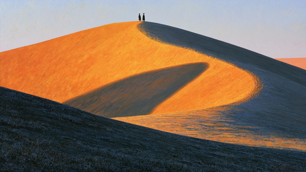 Desert Dunes at Golden Hour