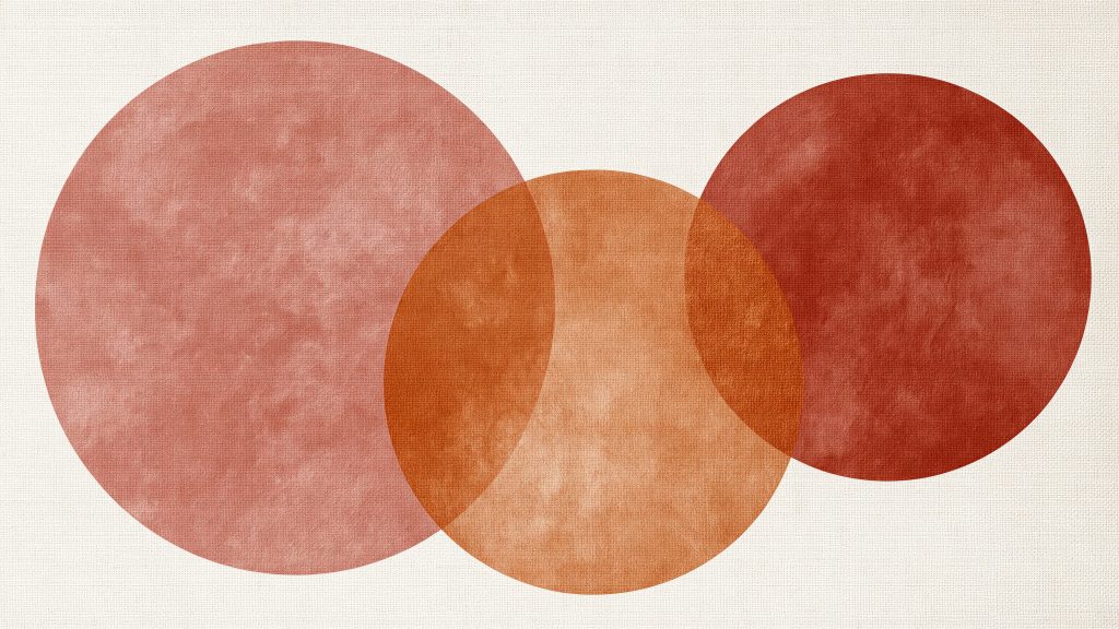 Minimalist Geometric Circles