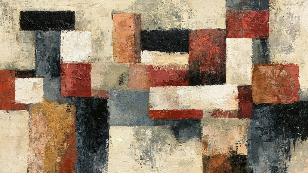 Bauhaus Geometric Composition