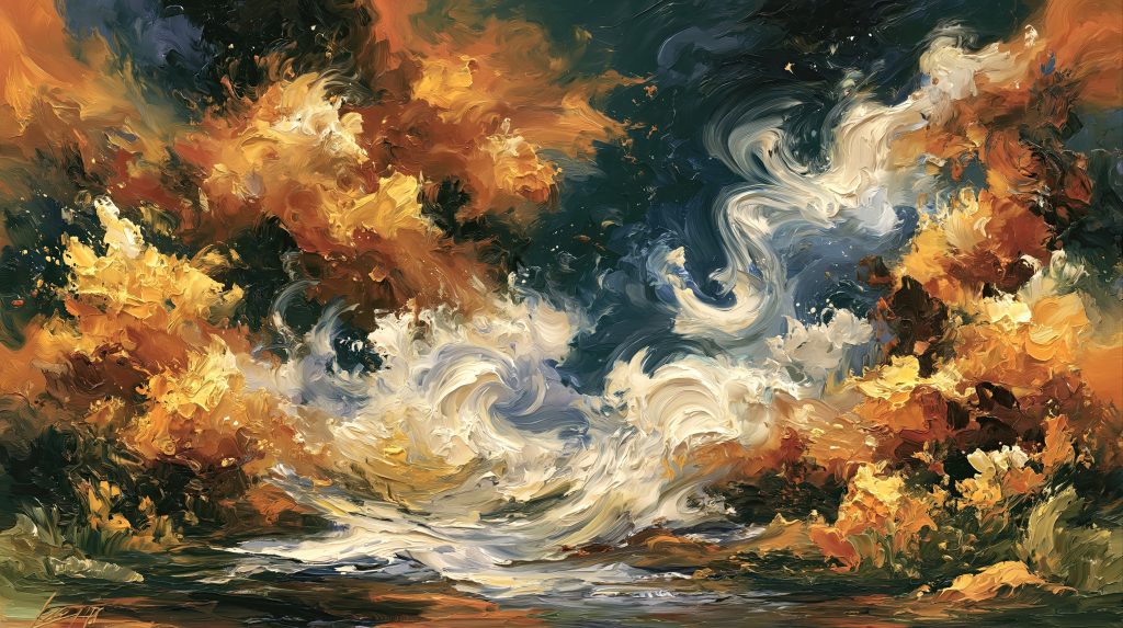 Dramatic Cloud Parting