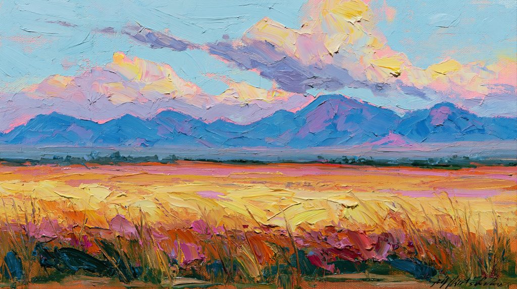 Open Field at Dusk