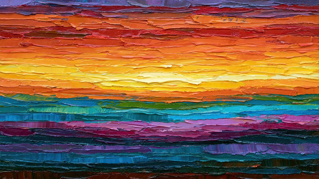 Abstract Sunset
